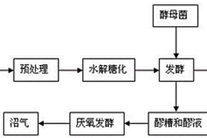 秸秆联产乙醇和沼气的工艺