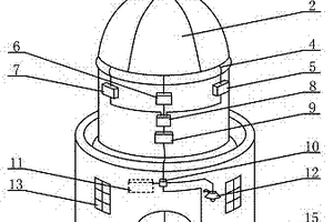 染料敏化太阳能电池应用在建筑物屋顶面上的发电装置