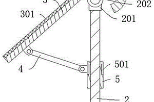 新能源太阳能光伏板的调节装置