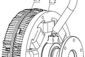 混合动力型电机电控硅油风扇离合器
