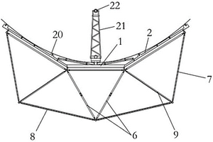 集热器支架结构及具有其的集热器