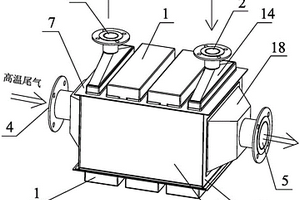 用于增程电动车微型燃气轮机的回热器