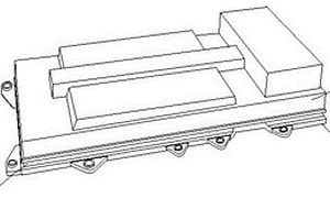 新能源汽车动力电池箱总成
