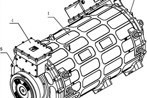 用于新能源汽车的一体式多驱动电机结构