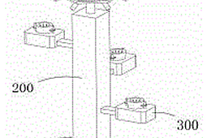 应用于市政工程的防掉落新能源绿化花架