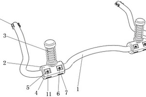 新能源电动汽车底盘后稳定杆安装结构