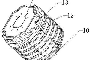 新能源汽车用冷却电机外壳体总成