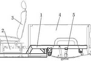 新能源皮卡汽车车架纵梁结构