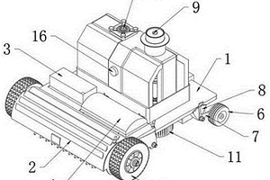 用于新能源跑道上的异物清检装置