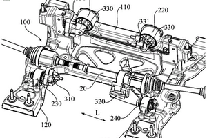 汽车的电机悬置系统、副车架总成及新能源汽车