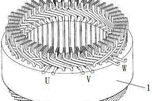 应用于新能源汽车旋转电机的定子