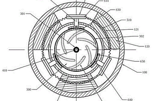 新能源汽车电子水泵防偏心结构