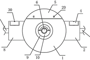 便于更换齿轮的新能源汽车差速器壳体结构