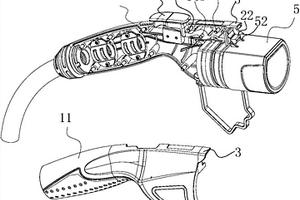 具有卡勾固定结构的新能源汽车充电枪