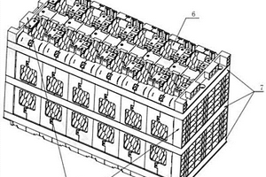 新能源圆柱电池模组成组结构