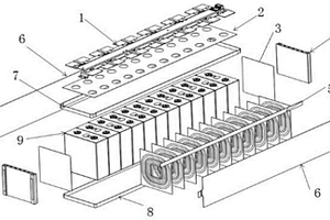 高效新能源电池组加热结构