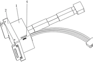 方便在新能源充电桩内部走线的电源输出线束