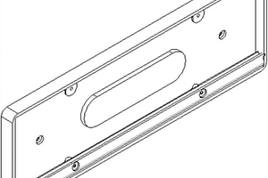 新能源汽车用牌照板支架总成