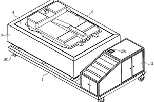 新能源汽车电池包维修充电台
