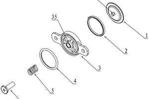 用于新能源汽车动力电池包的防爆泄压安全阀