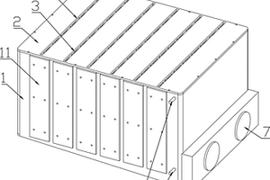 新能源动力电池散热结构