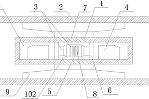 新能源车辆用主动空冷型氢燃料电池结构