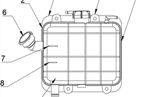 新能源车用塑料膨胀水箱
