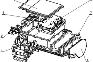 新能源汽车用三合一电驱系统总成