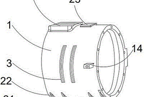 新能源汽车电机壳体结构