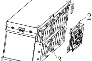 家庭储能电池模组PACK中BMS组件固定结构