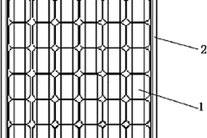 具有电热丝边框的太阳能电池组件