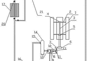 垂直轴风车组成的地源风能空调机