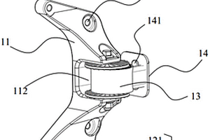 电机悬置及空调压缩机连接组件