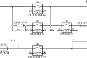 为电池包加热供电控制的高压配电箱