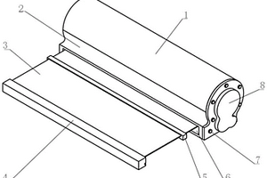 太阳能薄膜卷轴机构