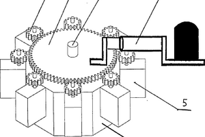 齿轮传动永动发电装置