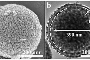 蛋黄双壳结构的纳米复合材料及其制备方法与应用