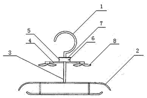 带有太阳能风扇的衣架