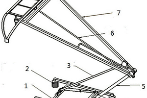 架线式纯电动地下铲运机架线系统的专用受电弓