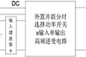 外置并联分时选择开关电压型单级多输入非隔离逆变器