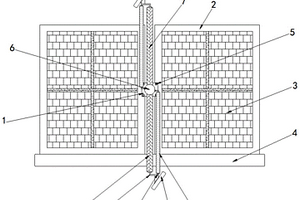 可旋转清洁的光伏发电装置