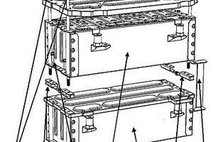 方形铝壳电池双层模组