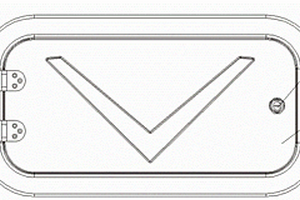 供氢系统蒙皮中的模块化小门