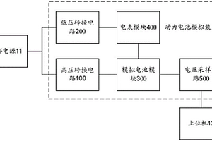 动力电池模拟装置