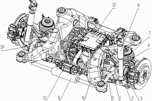 用于电动车的后悬架系统