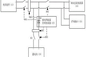 基于微电网技术的光储互补供电系统