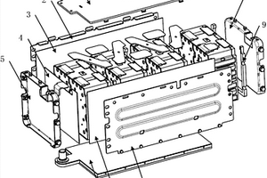 动力电池水冷模组总成