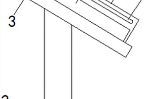 方便清洗太阳能光伏板的清洗结构