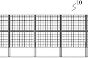 应用于公路两侧的双面光伏组件发电系统