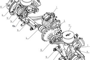 独立悬架驱动桥结构